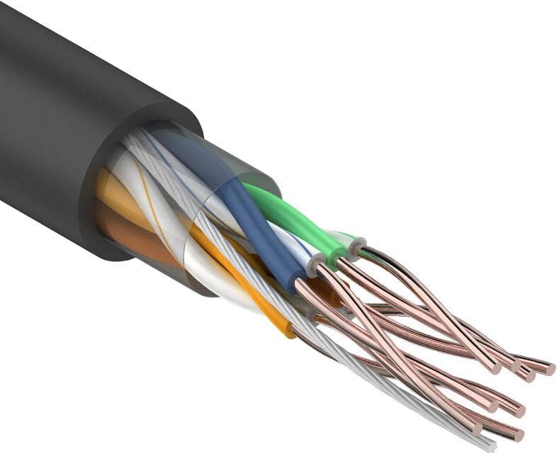 Кабель витая пара Rexant Outdoor UTP CAT5e 4 пары 305м (01-0045)