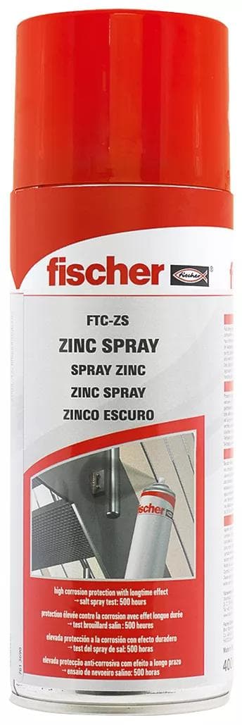 Спрей цинковый Fischer FTC-ZS 400мл (509242)