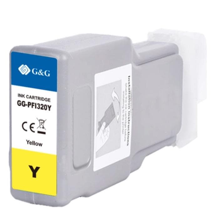 Картридж G&G PFI-320Y желтый (GG-PFI320Y)