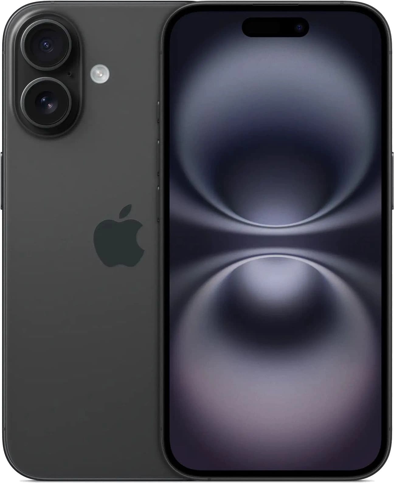 Смартфон Apple iPhone 16 8GB/128GB A3287 черный (MYE73HN/A)