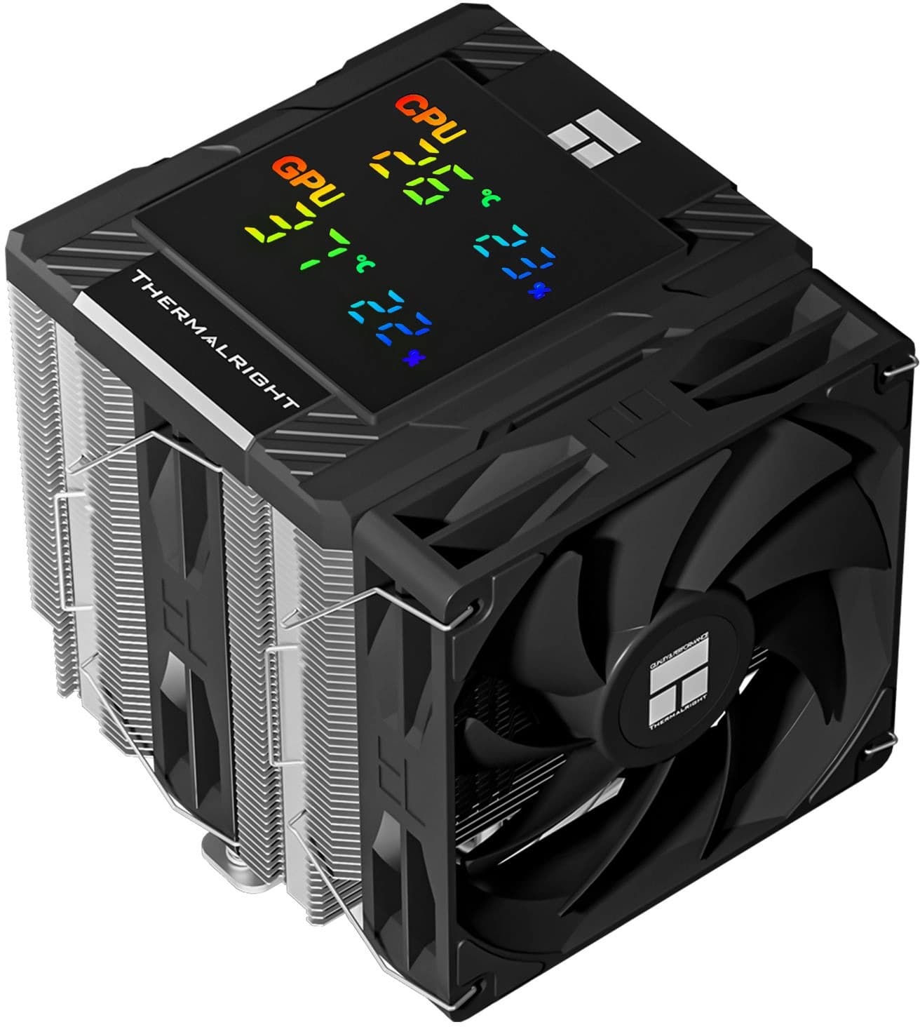 Кулер для процессора Thermalright Peerless Assassin 120 Digital черный (PA120-DIGITAL-BL)