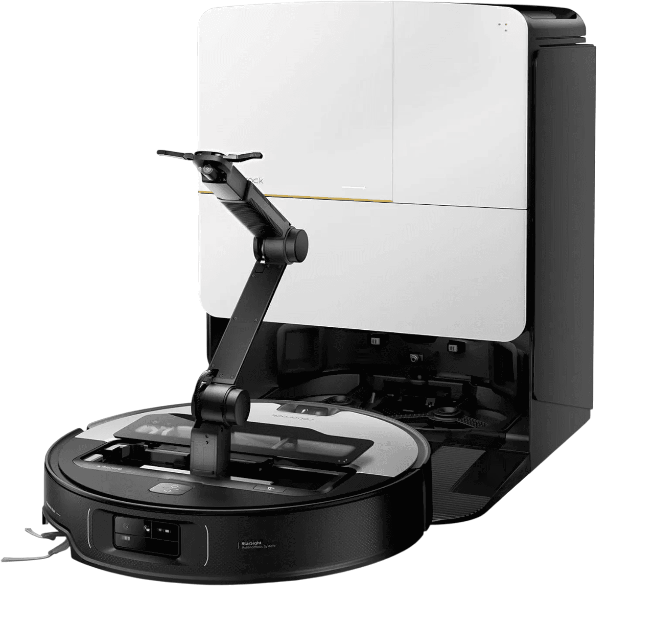 Робот-пылесос Roborock Robotic Vacuum Cleaner+Empty Wash Fill Dock Saros Z70 RU Silver (SZ7002-02)