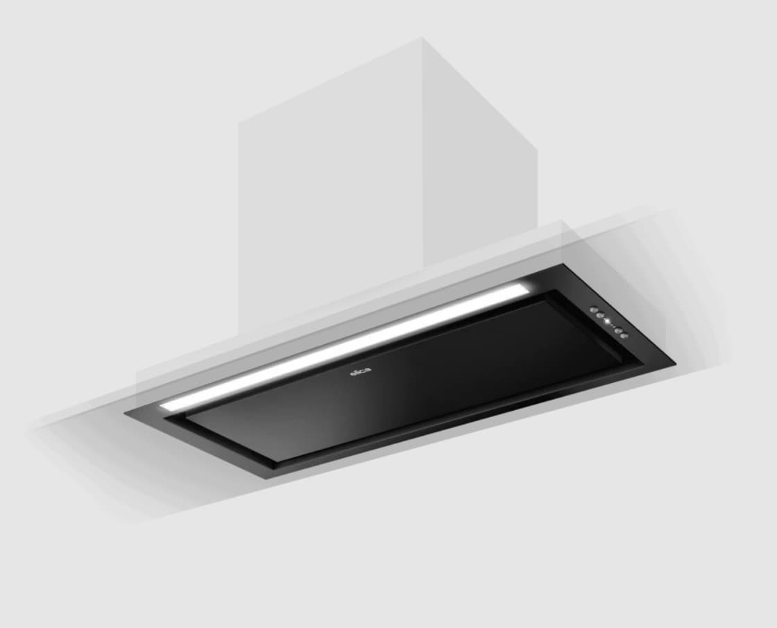 Кухонная вытяжка Elica Hidden Advance Plus @ BLGL/A/72 черный (PRF0184107A)