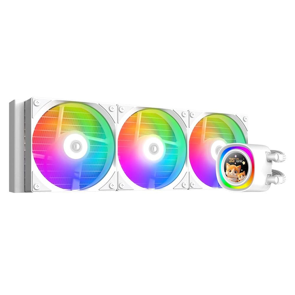 Система жидкостного охлаждения для процессора ID-Cooling FX360 LCD White