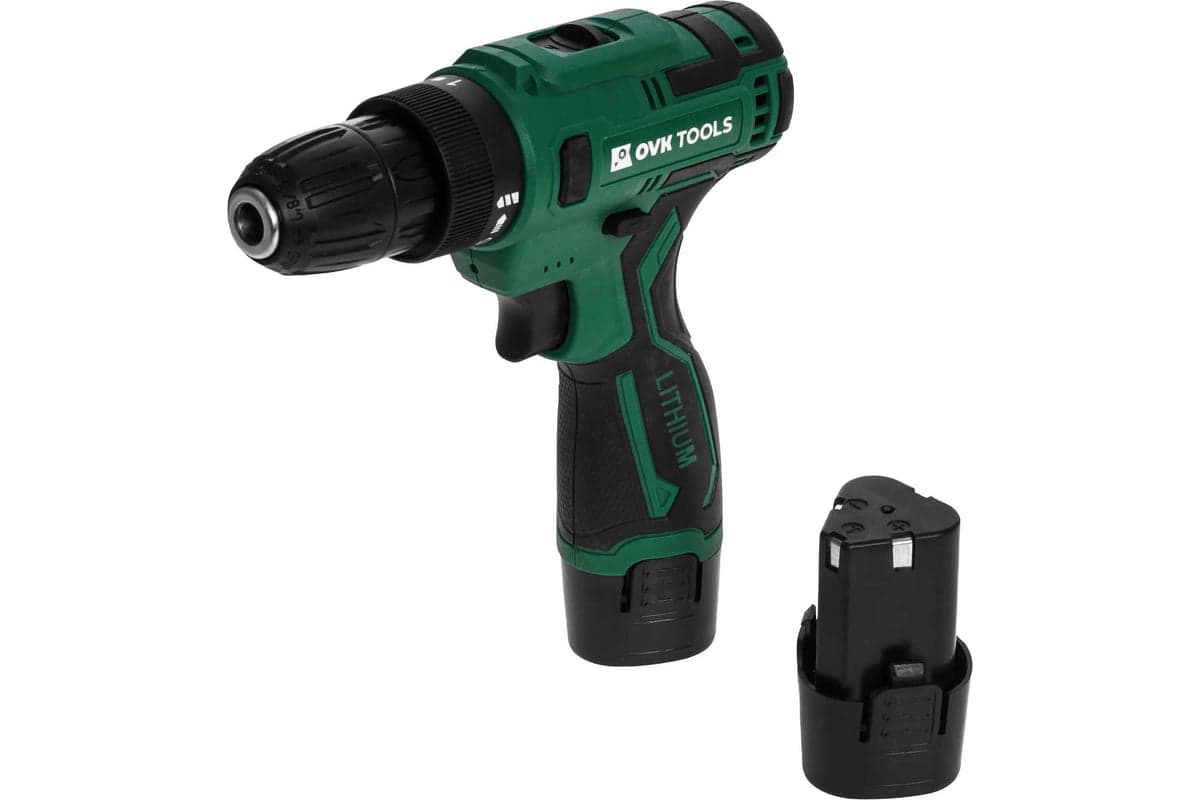 Дрель-шуруповерт Ovk Tools OTCS3AA-12V-1.5A кейс