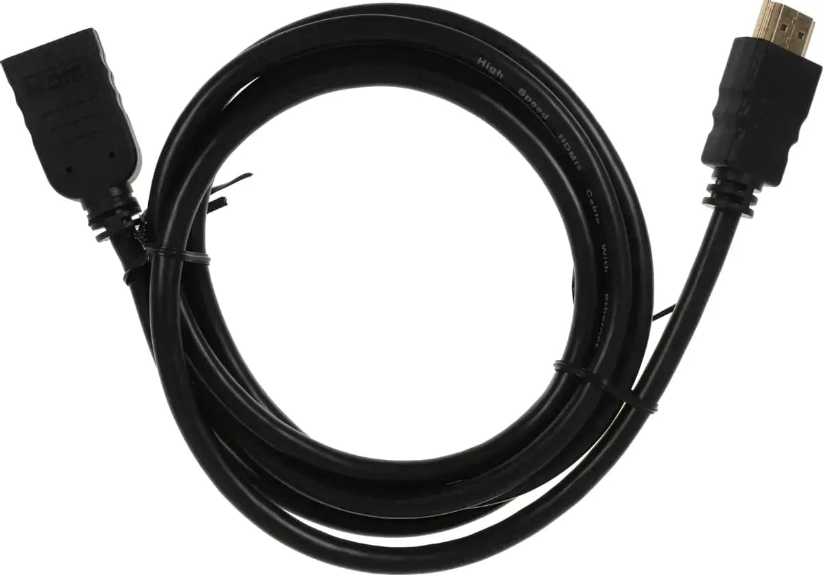Кабель Buro BU-HDMI2.0-EXTND-1.5M черный