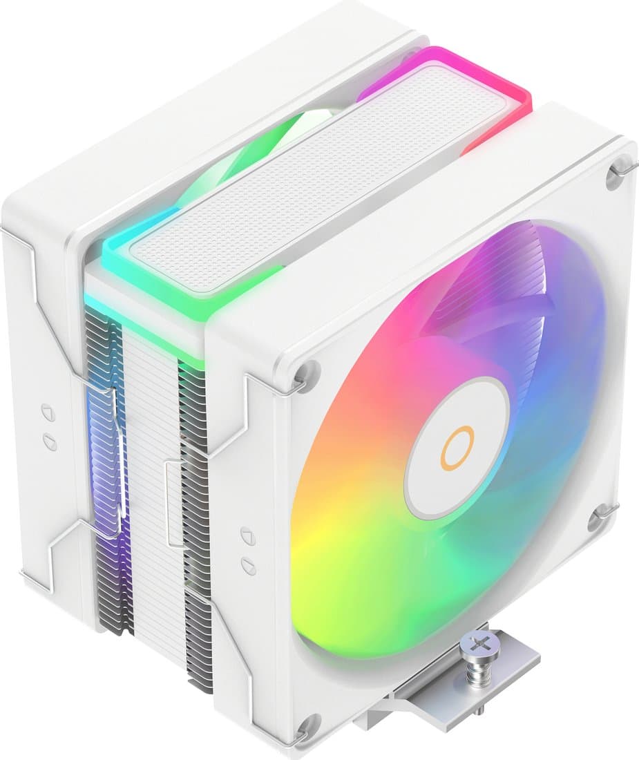 Кулер для процессора Ocypus Delta A40 SE WH Dual Fan ARGB (Delta-A40-WH2AAWN00S-GL)