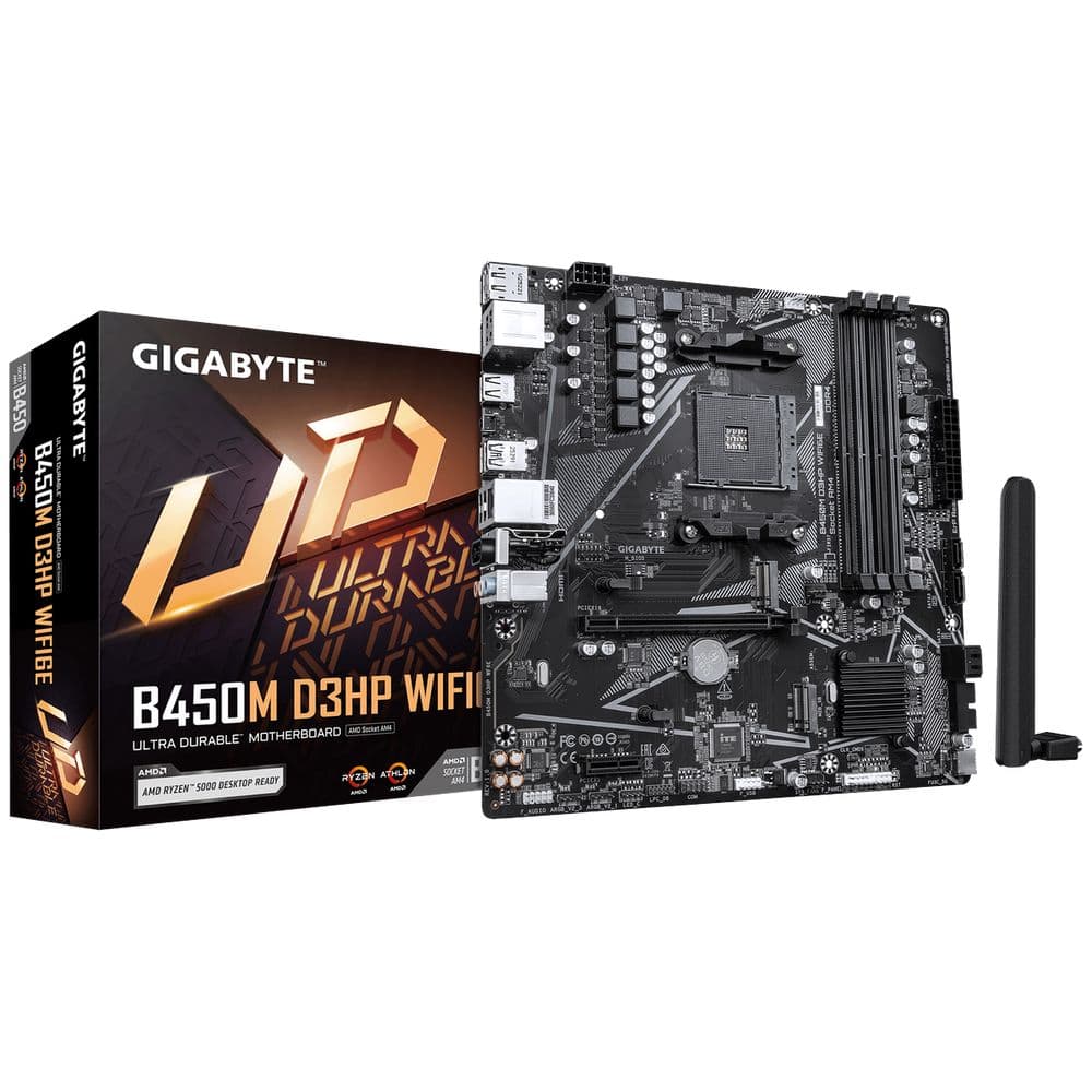 Материнская плата GigaByte B450M D3HP WIFI6E