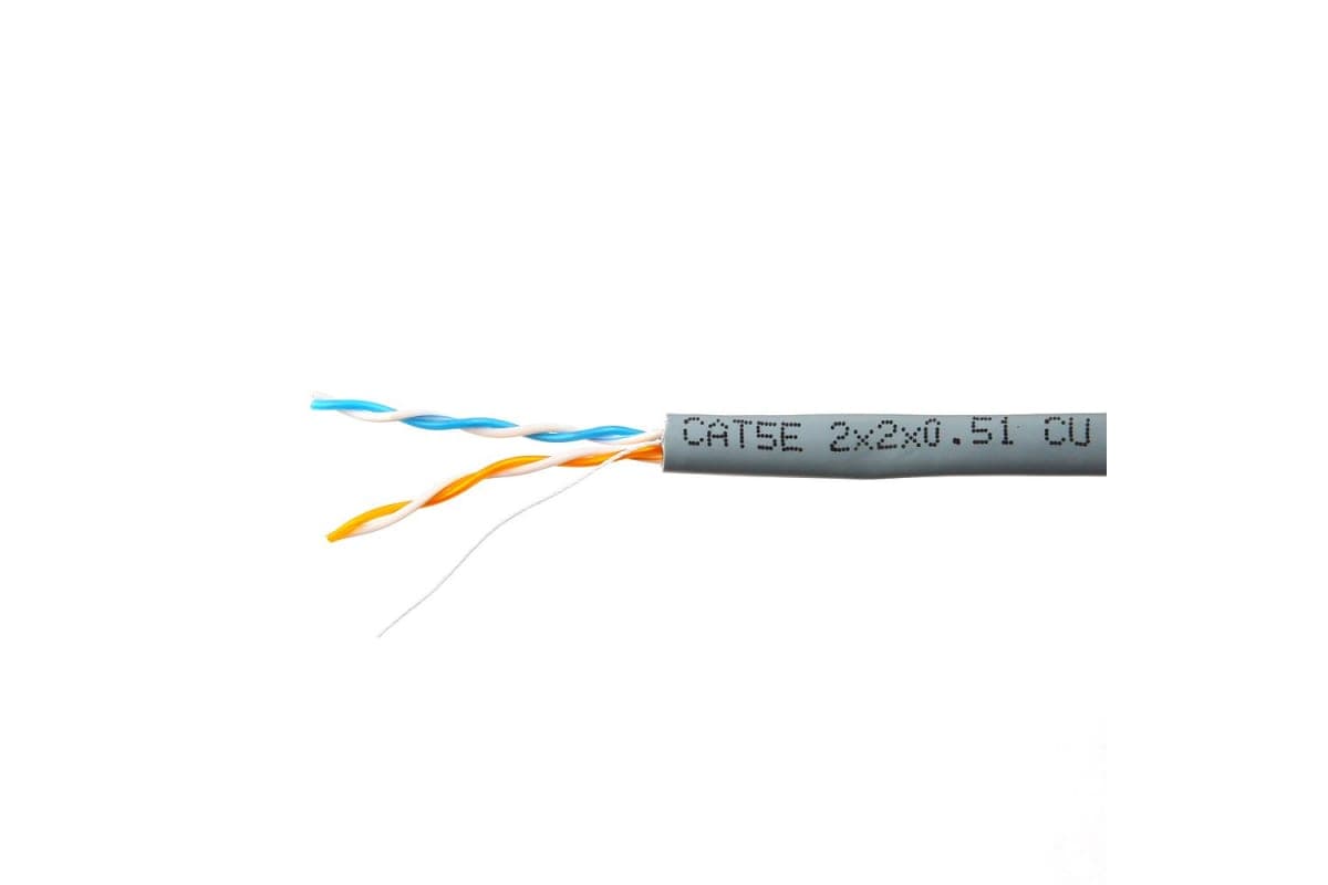Кабель витая пара SkyNet CSP-UTP-2-CU 305м серый