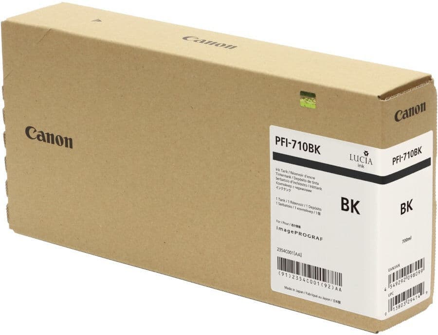 Картридж Canon PFI-710BK 700 Black (2354C001)