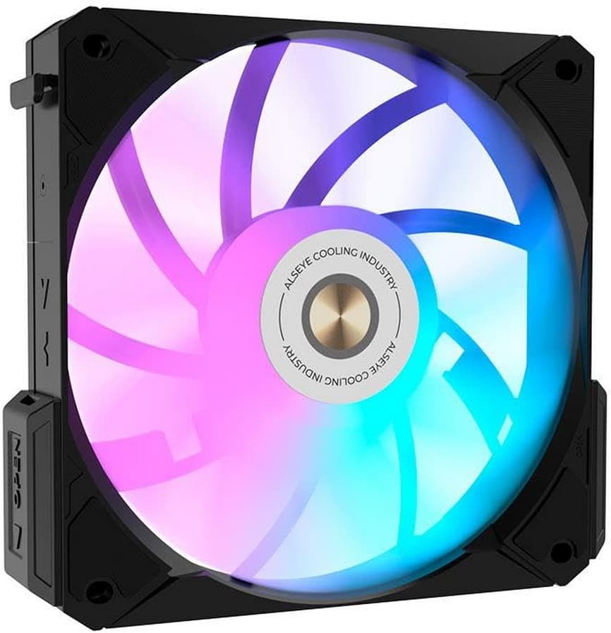 Кулер для корпуса Alseye i12B Black