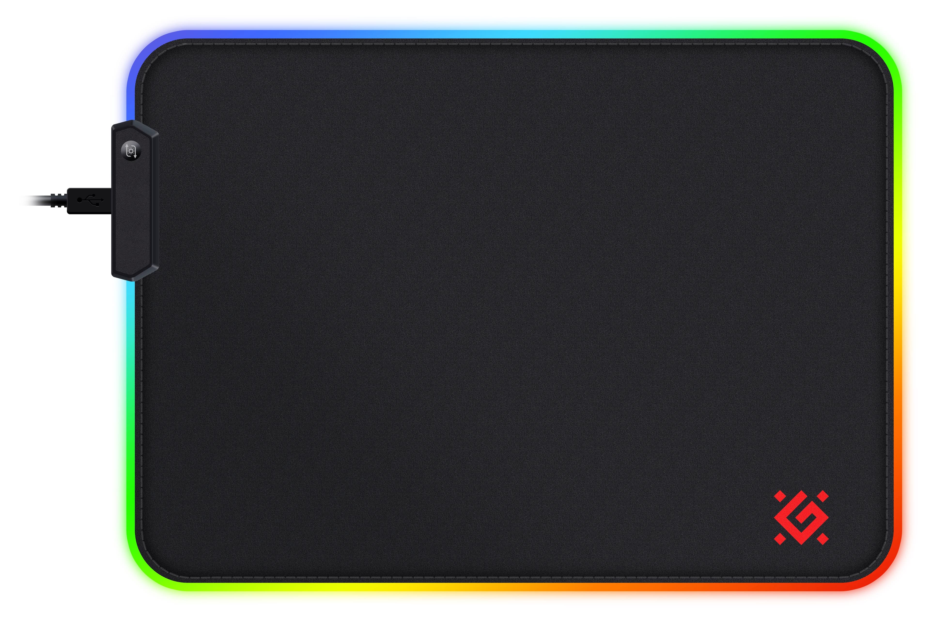 Коврик для мыши Defender Black L Light (50008)
