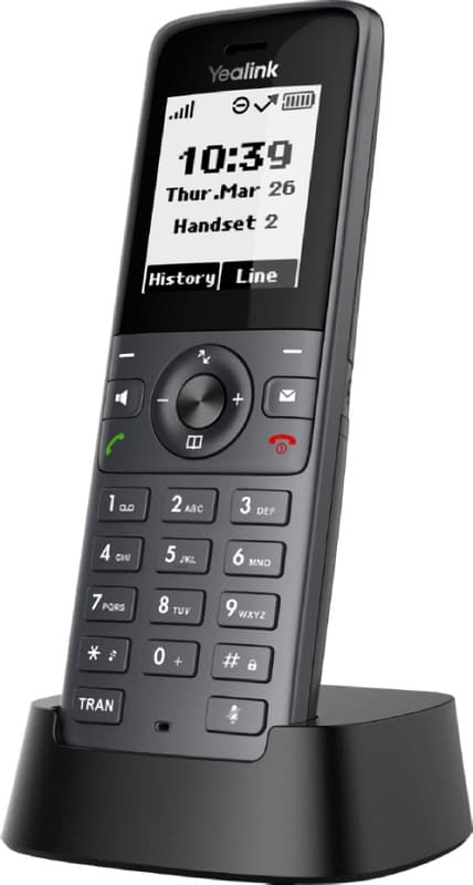 IP-телефон Yealink W71H черный