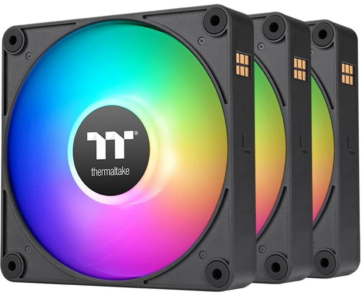 Комплект вентиляторов для корпуса Thermaltake CT120 EX ARGB 3-Fan Pack черный (CL-F181-PL12SW-A)