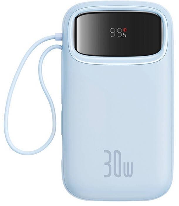 Портативное зарядное устройство Baseus QPow 2 Galaxy Blue (P10055009313-00)