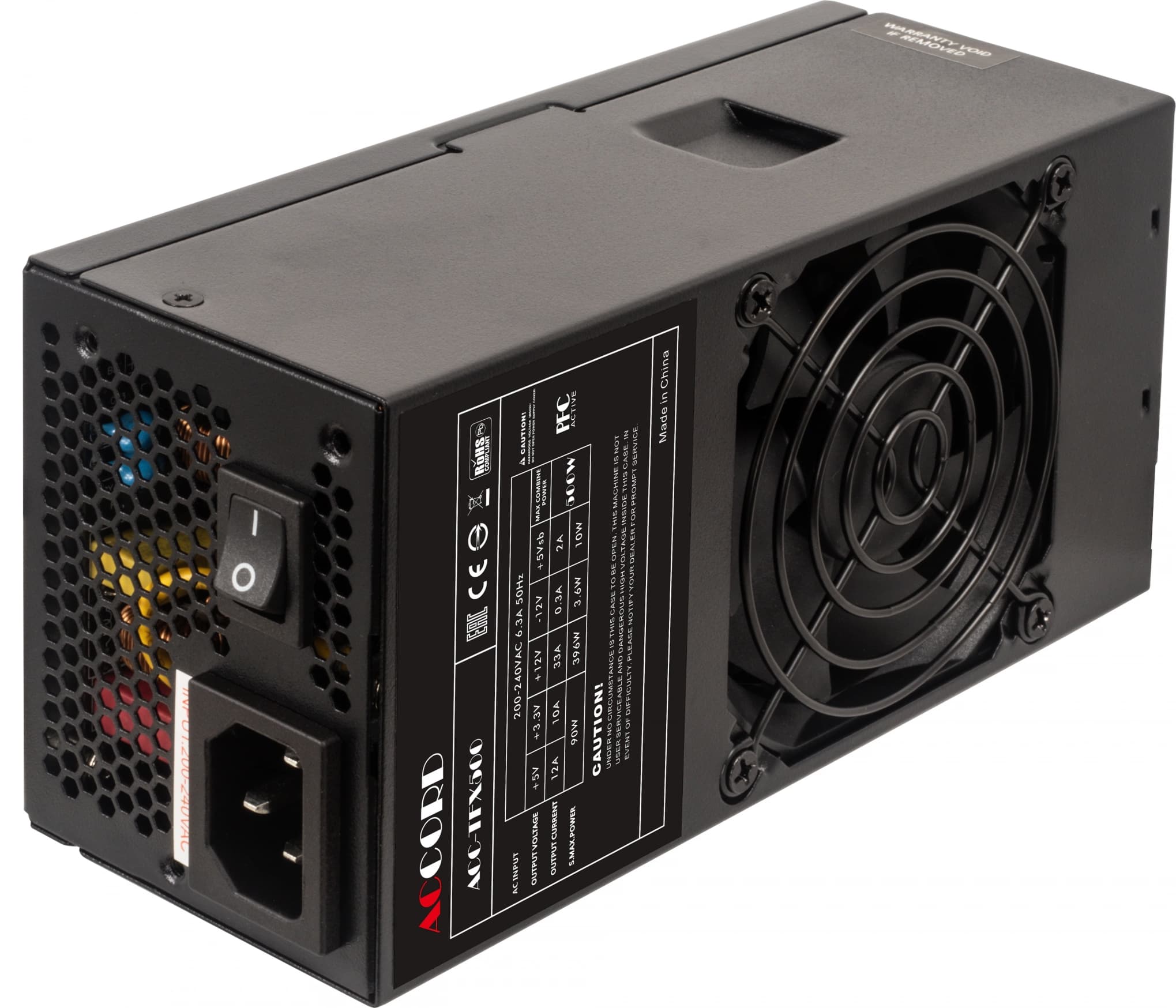 Блок питания Accord TFX 500W (ACC-TFX500 80+W)