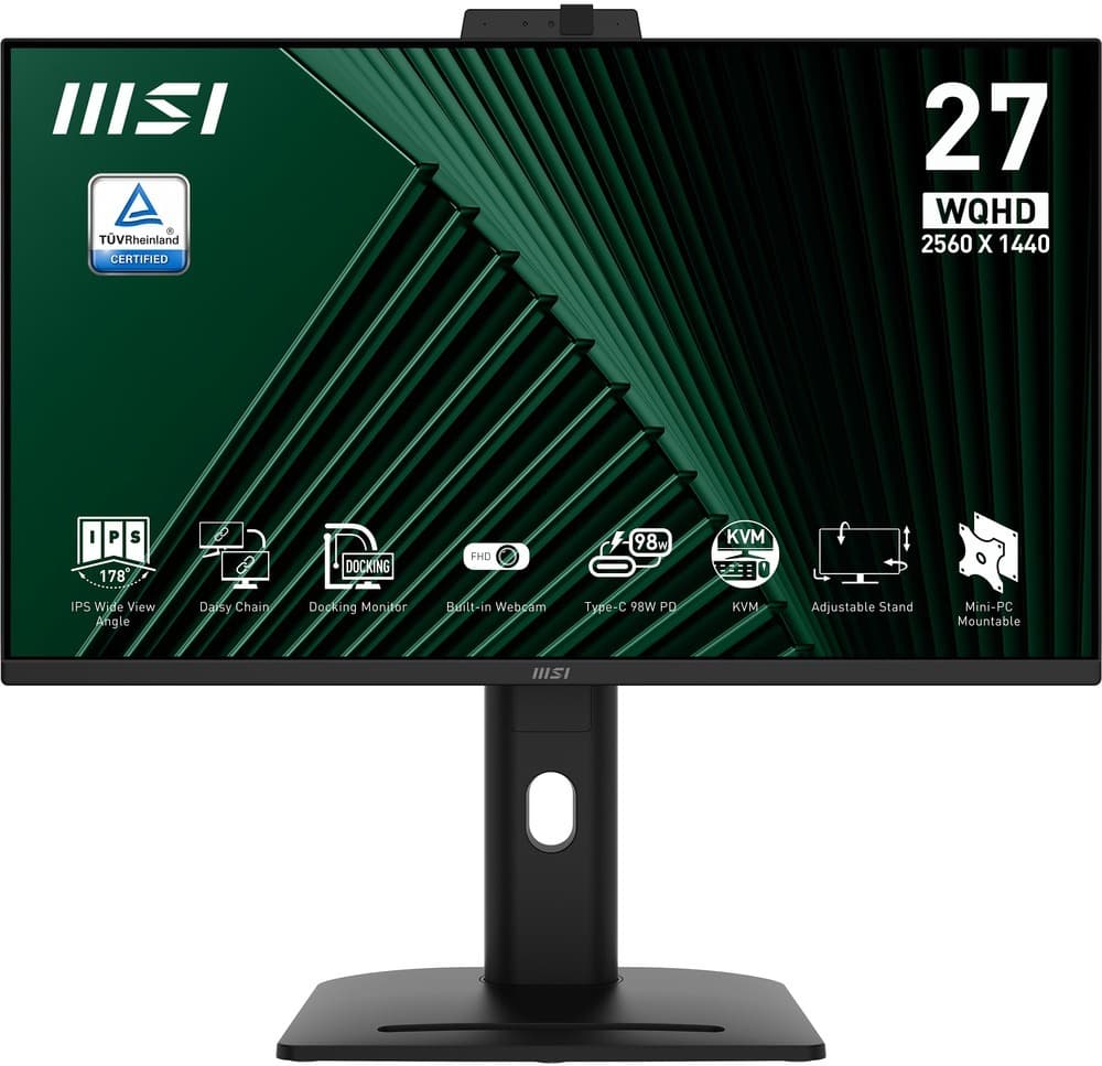 Монитор MSI Pro MP275QPDG Black (9S6-3PC8CM-005)
