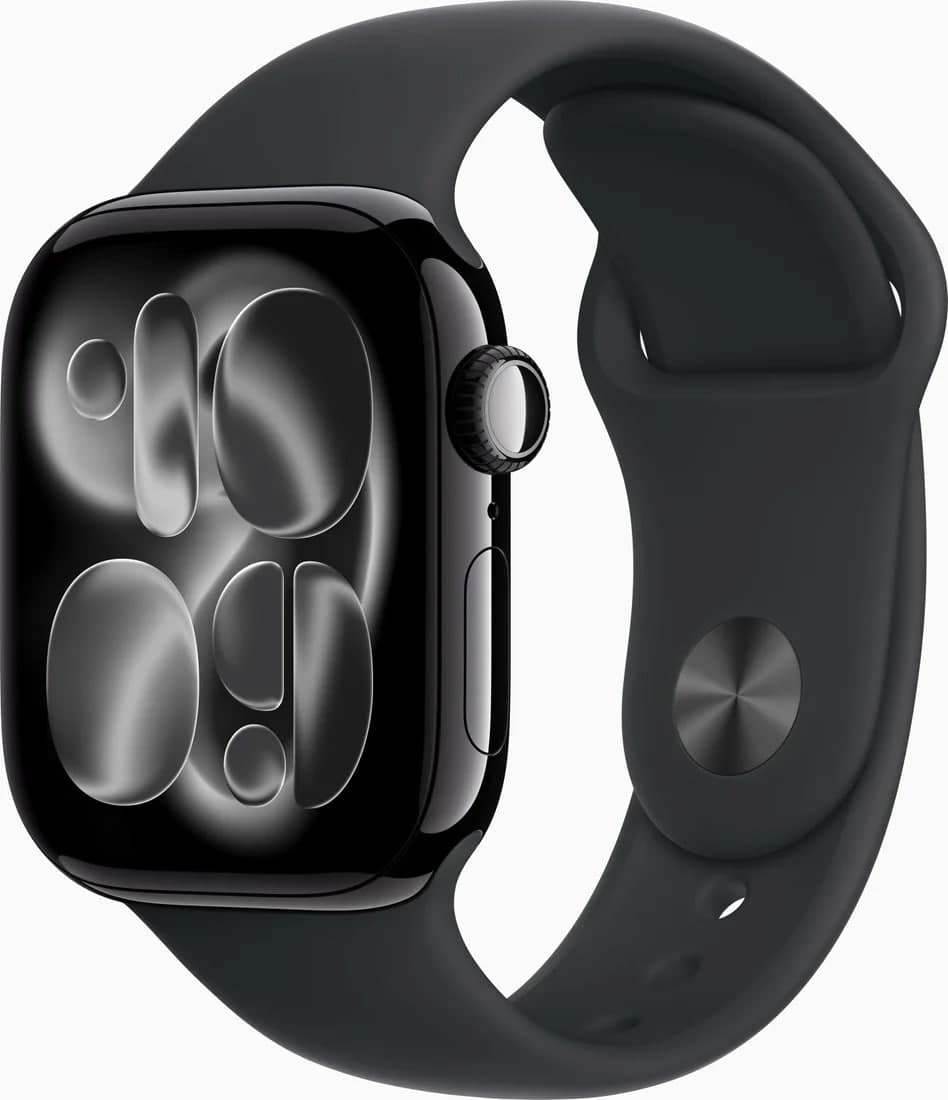 Умные часы Apple Watch Series 11 GPS 42mm Jet Black Al Case Black Sport Band M/L A3331 (MEQU4X/A)