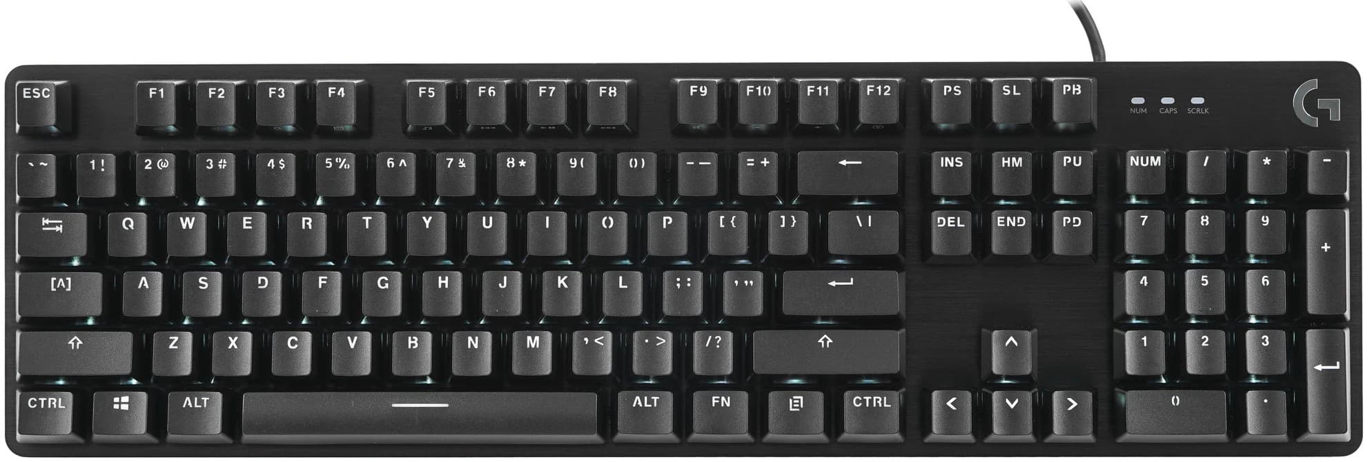Клавиатура Logitech G412 SE черный (920-010440)