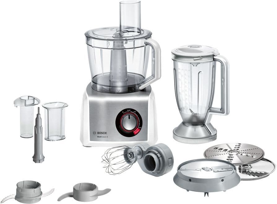Кухонный комбайн Bosch MultiTalent 8 белый (MC812S814)