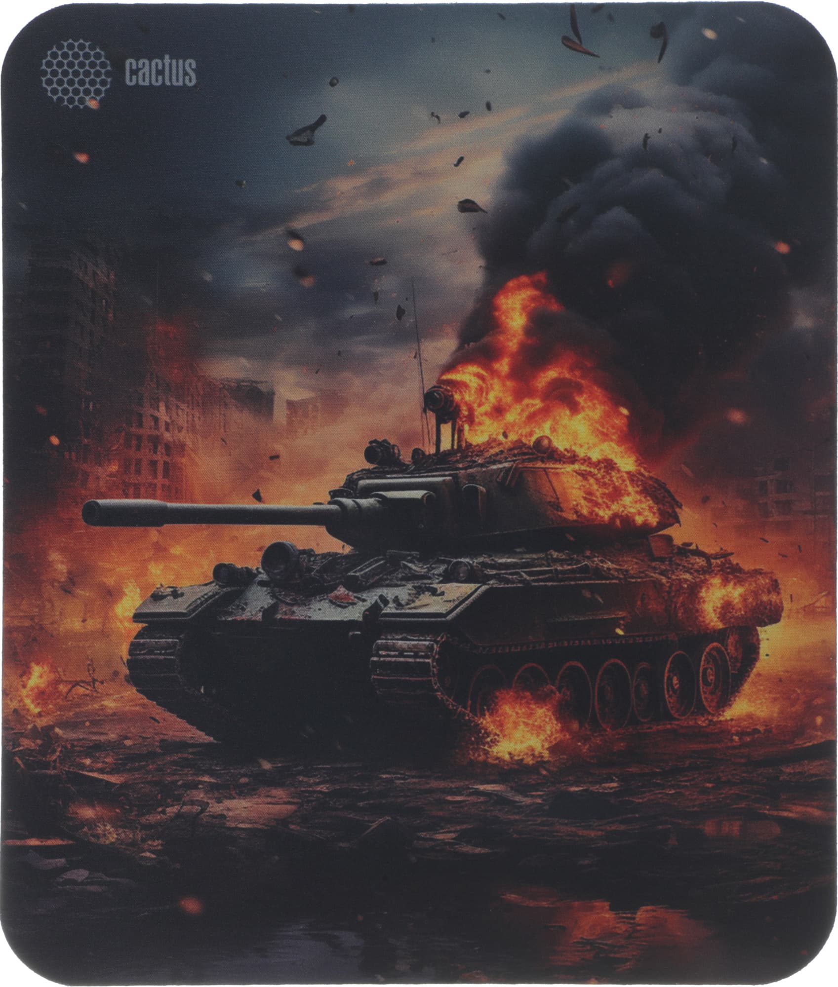 Коврик для мыши Cactus Burning Tank (CS-MPC-D04M)
