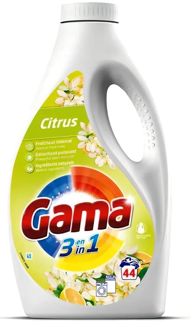 Гель для стирки Gama Sensations Citrus 1.98л