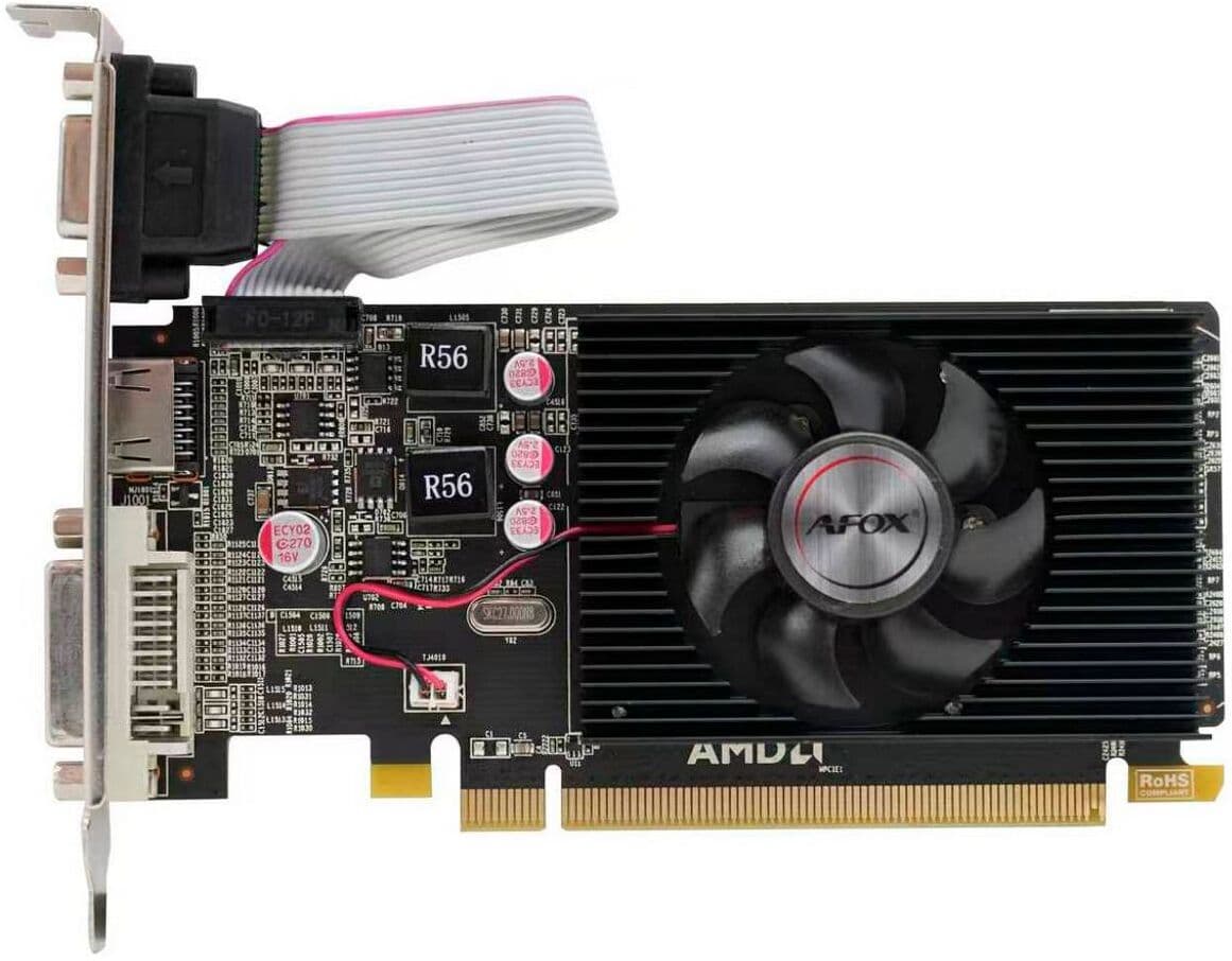 Видеокарта Afox Radeon R5 230 2GB DDR3 (AFR5230-1024D3L1)