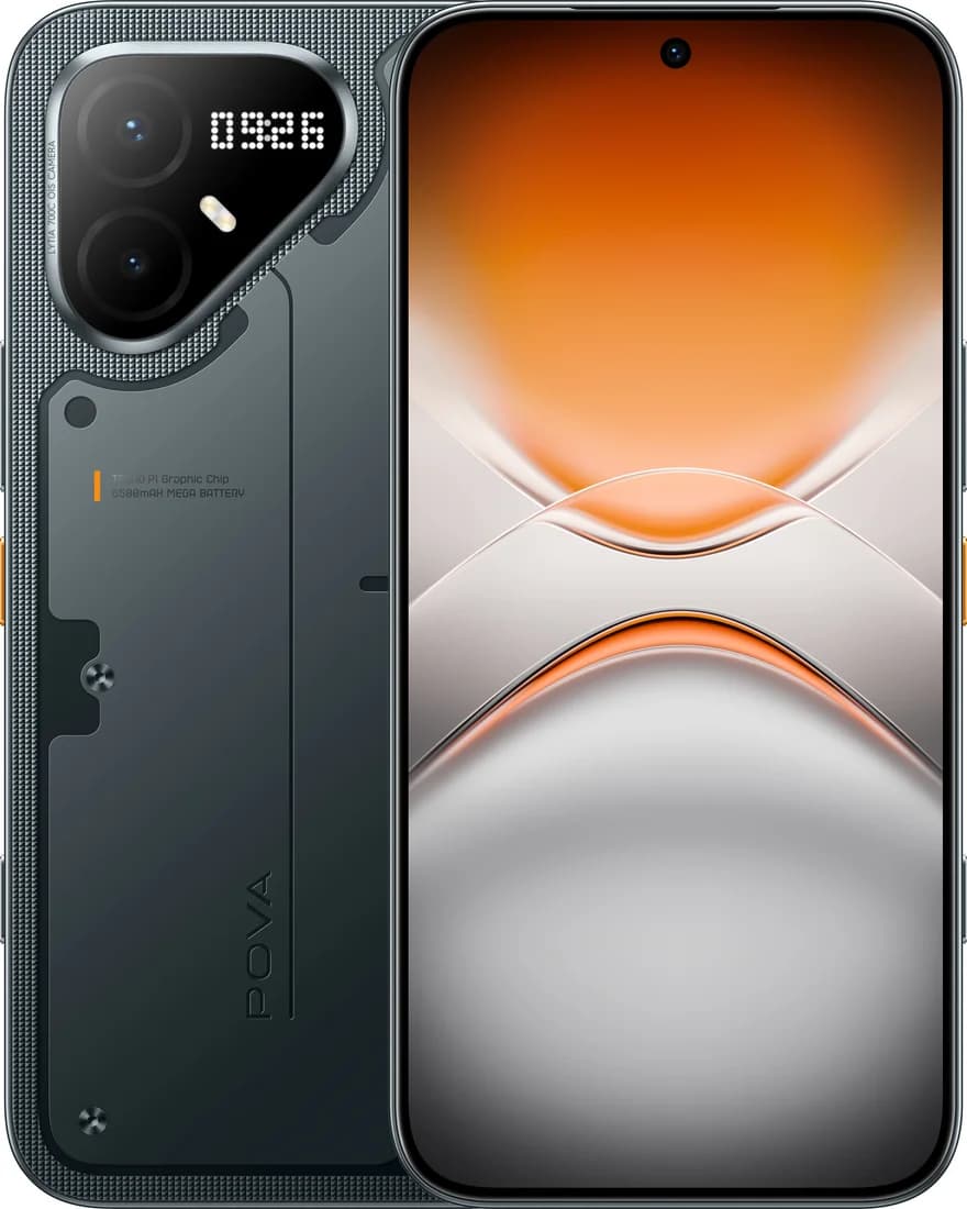 Смартфон Tecno Pova 8 Pro 5G 12GB/256GB Graphite Black (LK7)
