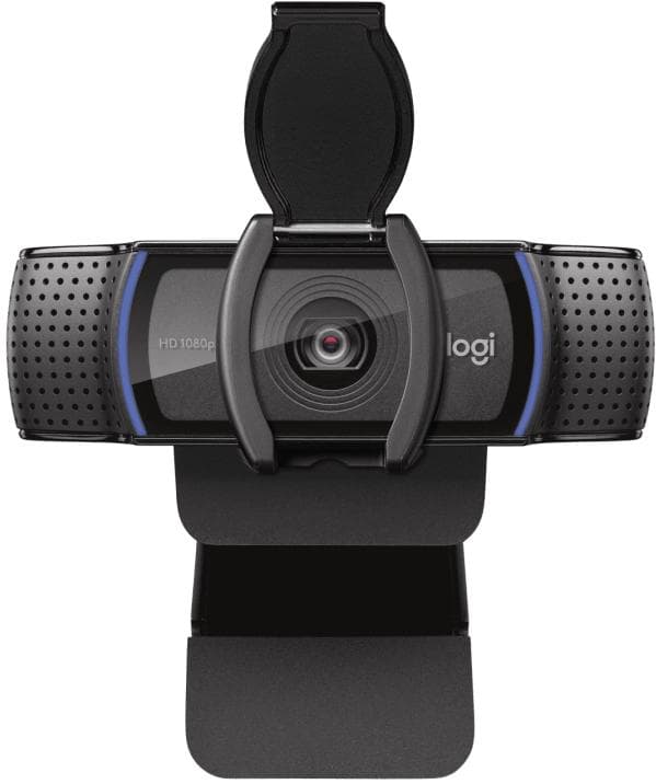 Веб-камера Logitech C920e черный (960-001086)