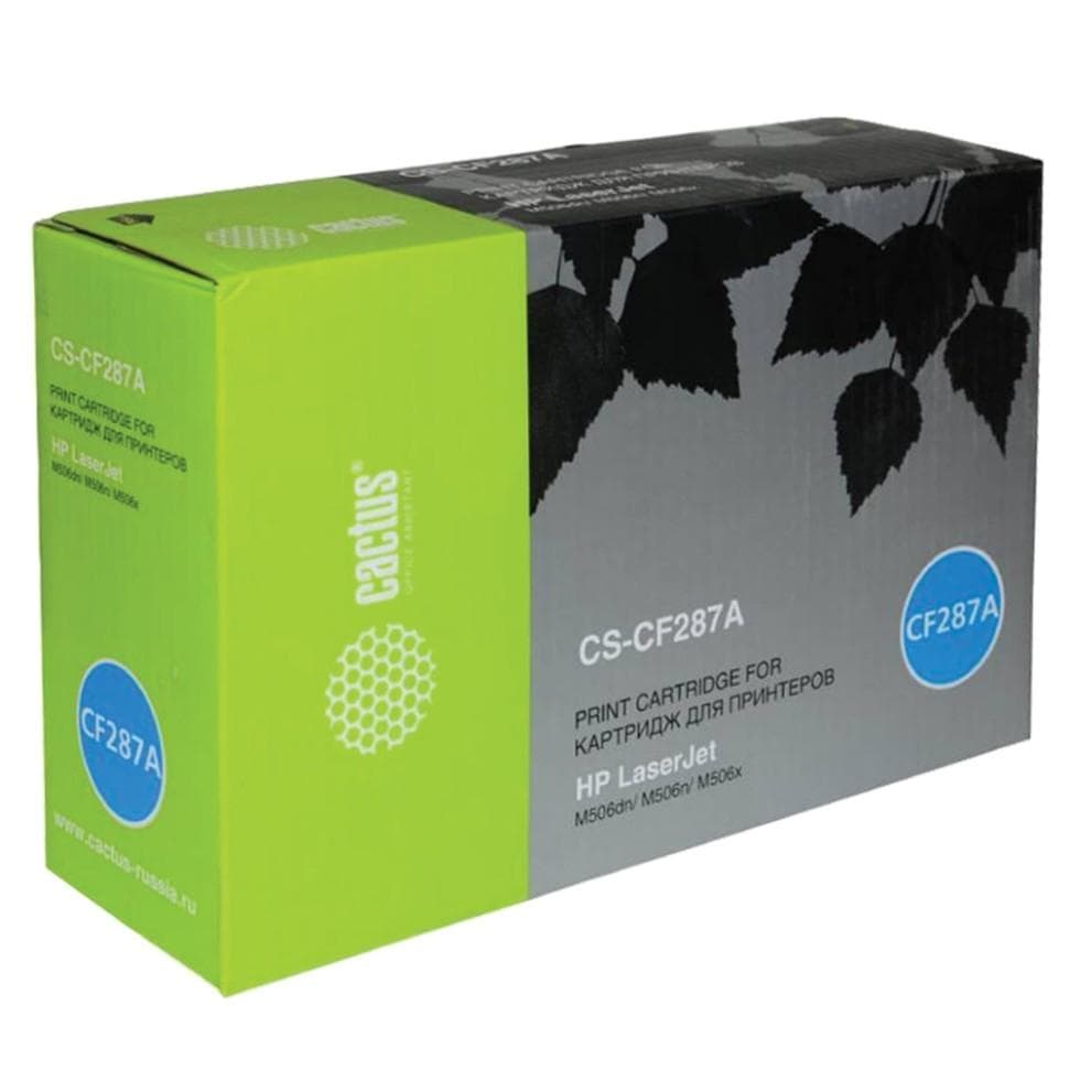 Картридж Cactus CS-CF287A Black