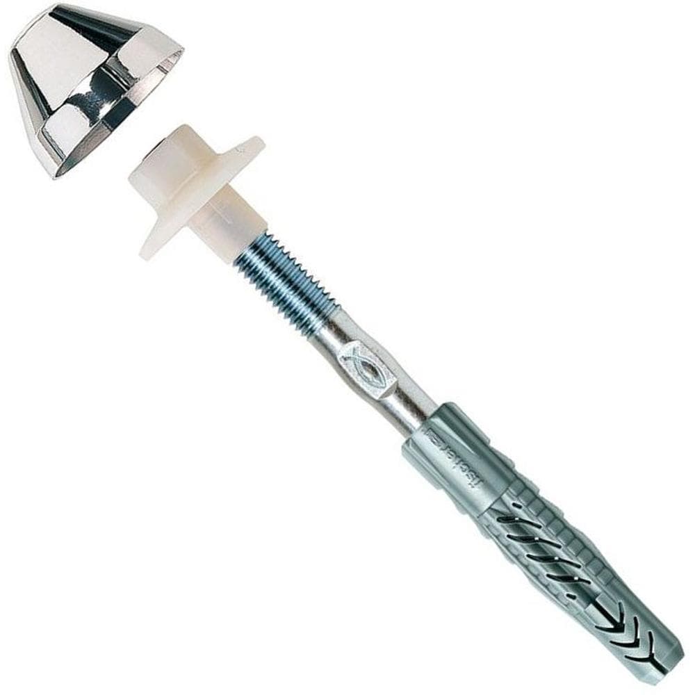 Комплект креплений для сантехники Fischer UST 10х120 Хром (80668)