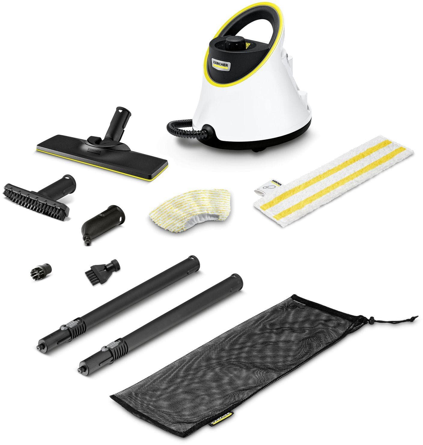 Пароочиститель Karcher EasyFix SC 2 Deluxe белый/желтый (1.513-400.0)