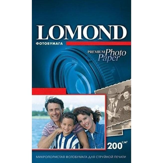 Фотобумага Lomond Super Glossy Bright 200г/м2 10х15 750л (1106203)