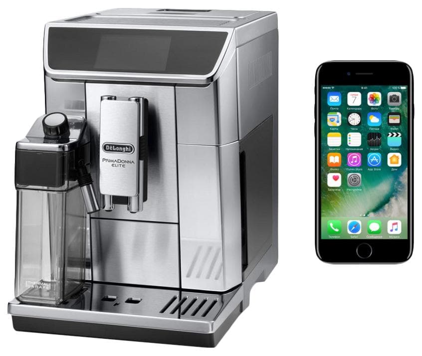 Кофемашина DeLonghi PrimaDonna Elite (ECAM 650.55.MS)
