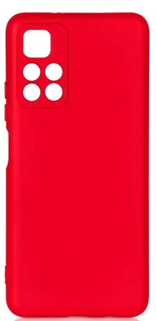 Чехол DF для Xiaomi Poco M4 Pro 5G красный (POORIGINAL-05 Red)