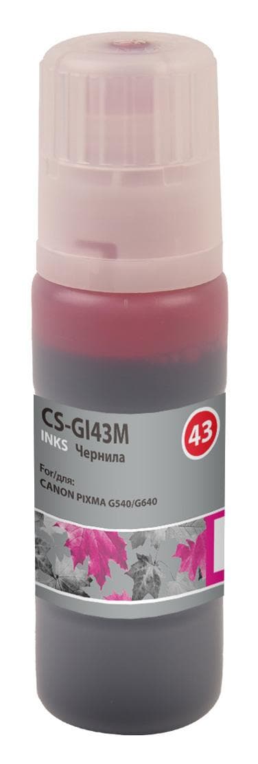 Чернила Cactus CS-GI43R красные