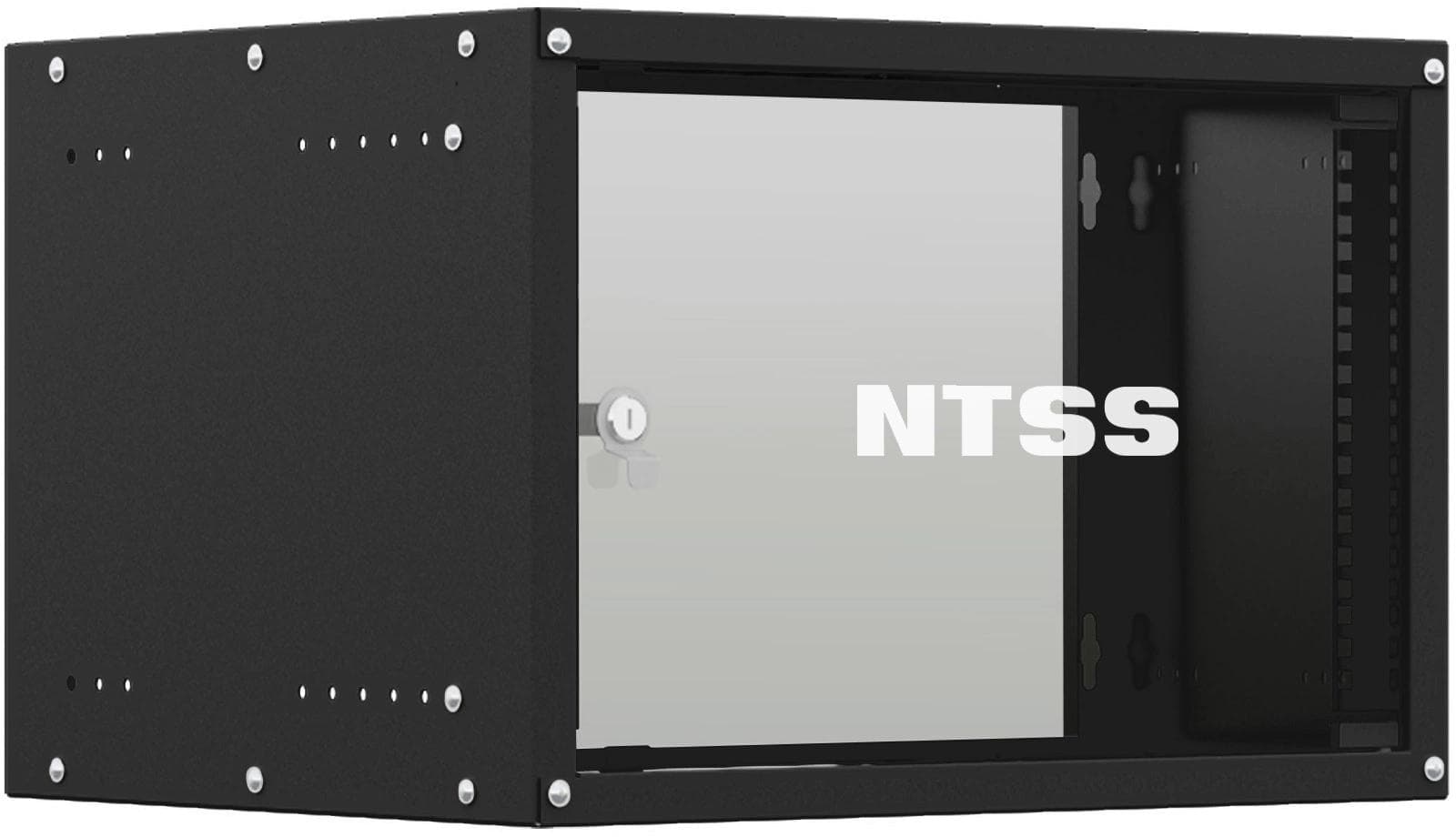 Шкаф коммутационный NTSS Lime NTSS-WL6U5545GS-BL черный