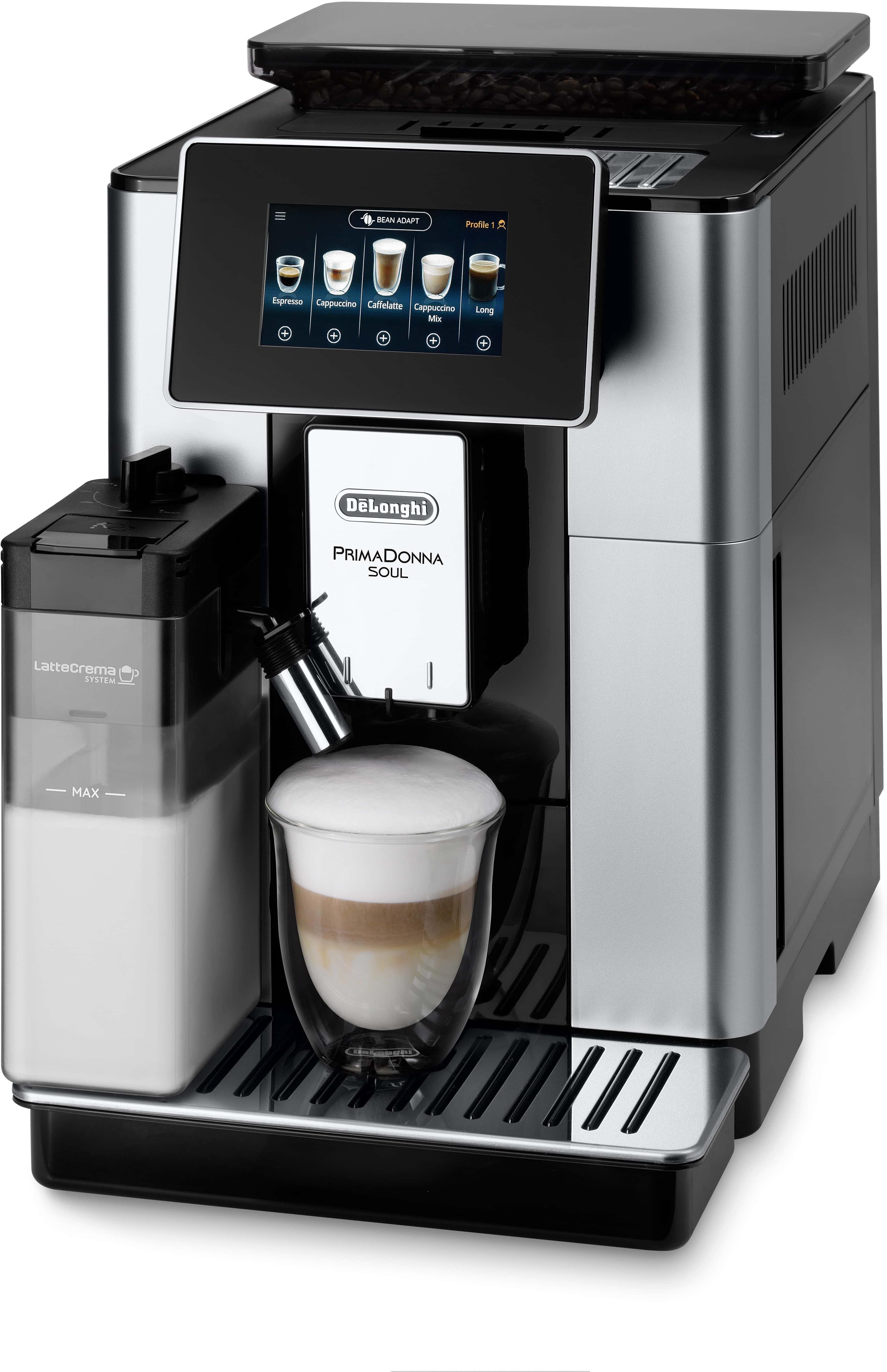 Кофемашина DeLonghi PrimaDonna Soul (ECAM610.55.SB)
